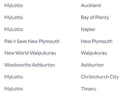 Lotto: Auckland, Tauranga players share $1 million, 8 take $28.8k .